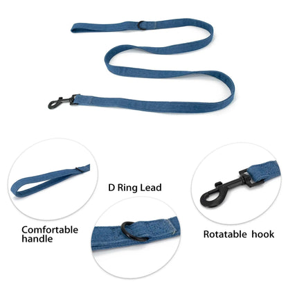 Excel Pets Collarlogo Adjustable Floral Pattern Dog Harness and Leash Set With Breathable Mesh - Animals & Pet Supplies > Pet Supplies > Pet Collars & Harnesses Dog