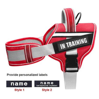 Excel Pets KOMMILIFE Adjustable Nylon Dog Harness With Neck Guard For Comfort, Control, And Outdoor Adventures - Animals & Pet Supplies > Pet Supplies > Pet Collars & Harnesses > Harnesses Dog