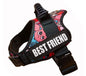 Excel Pets High Quality Nylon Adjustable Custom ID Dog Harness No Pull For Safe Training And Everyday Use - Animals & Pet Supplies > Pet Supplies > Pet Collars & Harnesses > Personalized ID Collars Dog