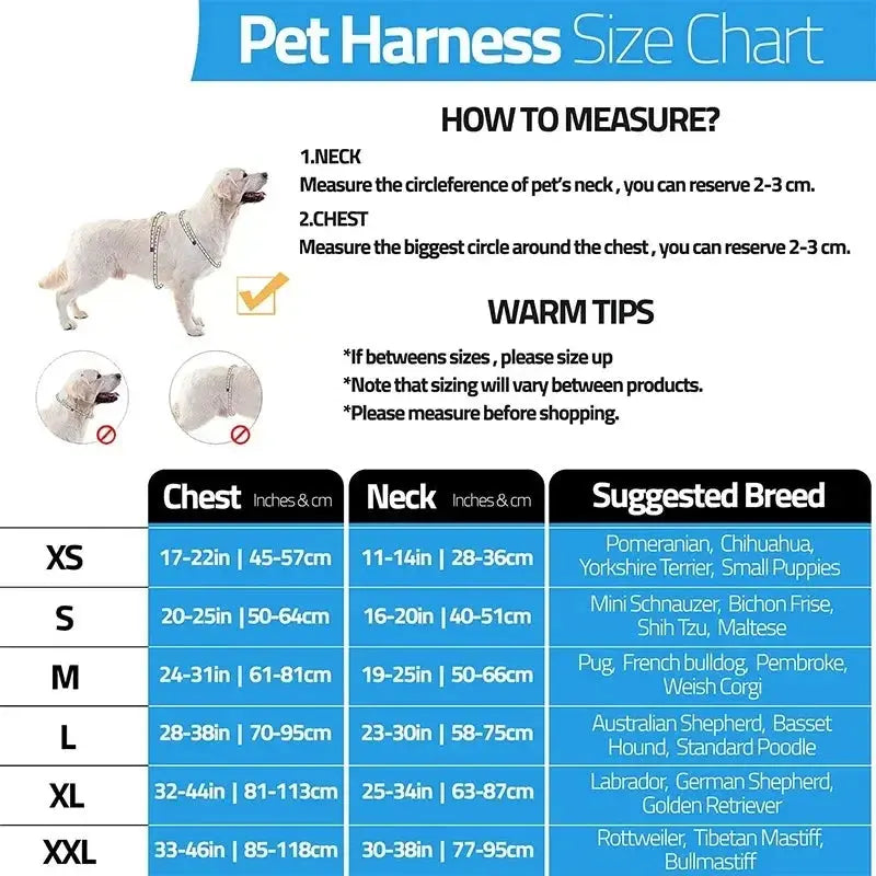 High Quality Nylon Adjustable Custom ID Dog Harness Excel Pets