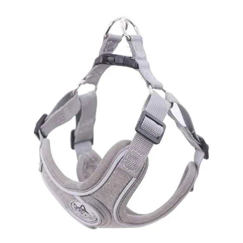 Excel Pets Reflective Adjustable Dog Harness for All Sizes Soft Mesh Comfort and Pressure Distribution - Animals & Pet Supplies > Pet Supplies > Pet Collars & Harnesses Dog
