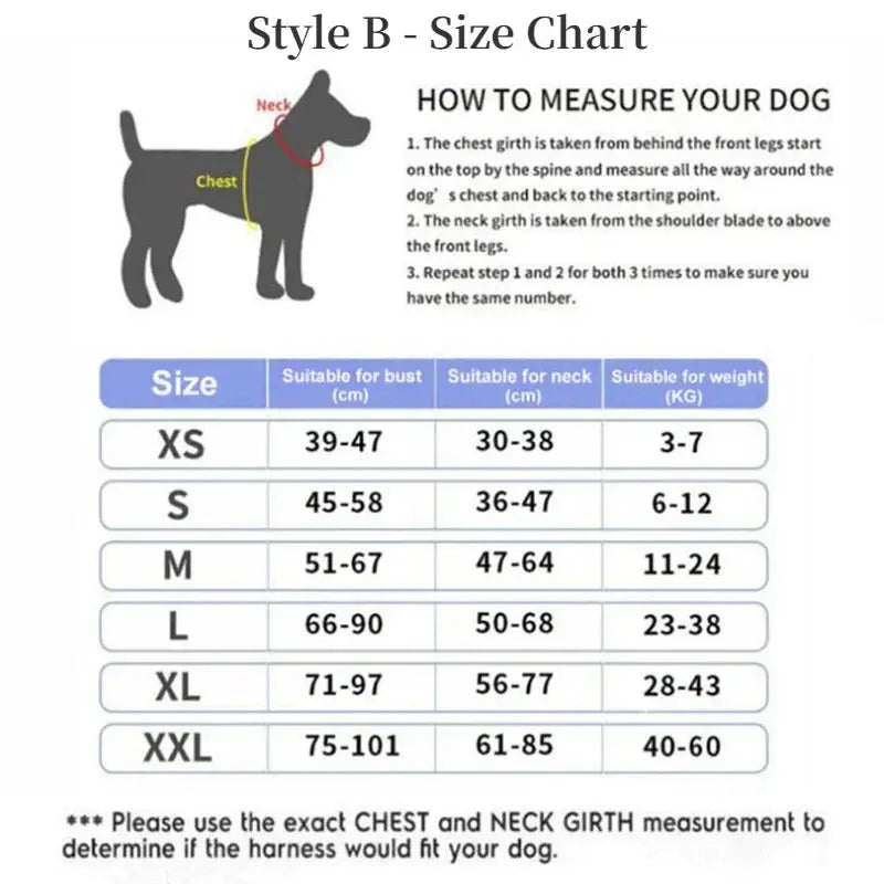 Nylon Adjustable Custom ID Dog Harness Excel Pets