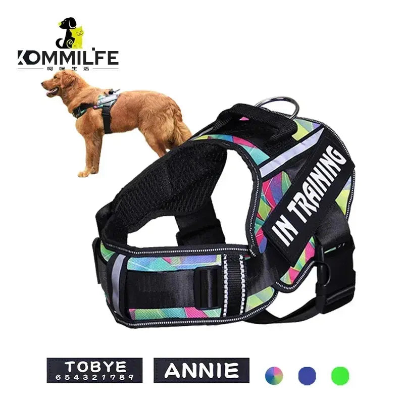 KOMMILIFE Adjustable Nylon Dog Harness Excel Pets