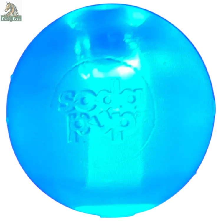 Strobe Ball Light-Up Dog Toy - Durable Floating Chew Ball | Made in USA SodaPup/True Dogs, LLC