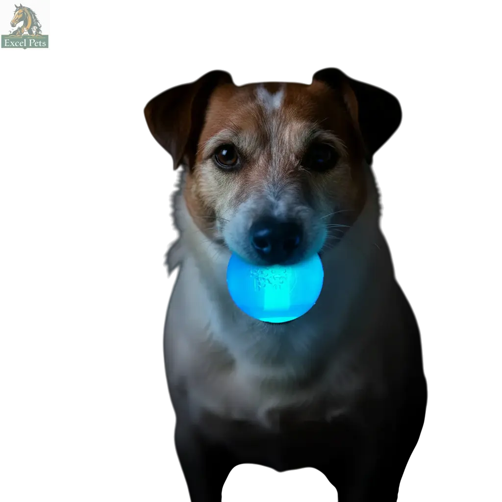 Strobe Ball Light-Up Dog Toy - Durable Floating Chew Ball | Made in USA SodaPup/True Dogs, LLC