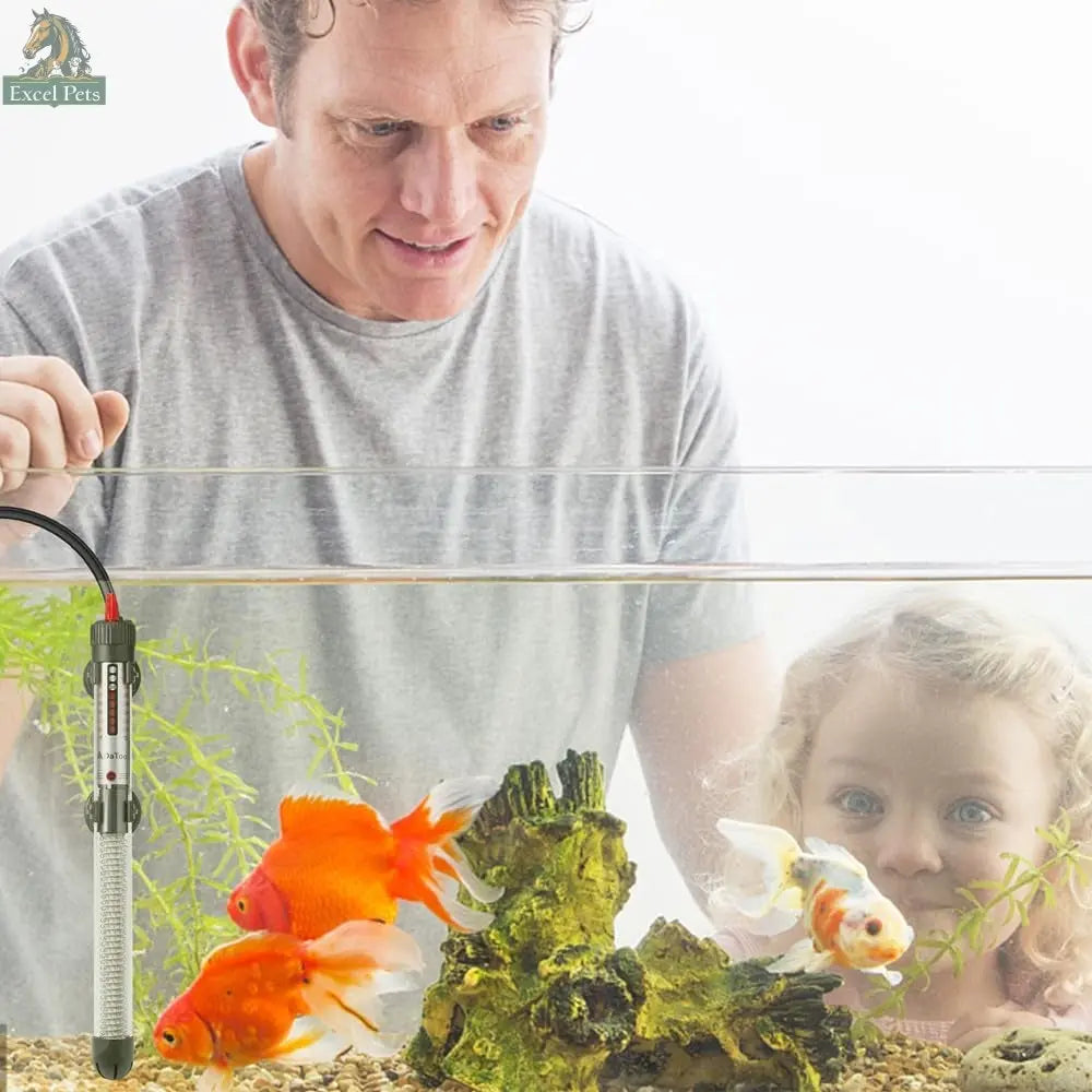 Submersible 300 Watt Aquarium Heater with 1-Year Warranty