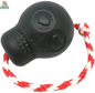 USA-K9 Magnum Skull - Black Magnum Rubber Chew Toy for Extreme Chewers | USA Made SodaPup/True Dogs, LLC