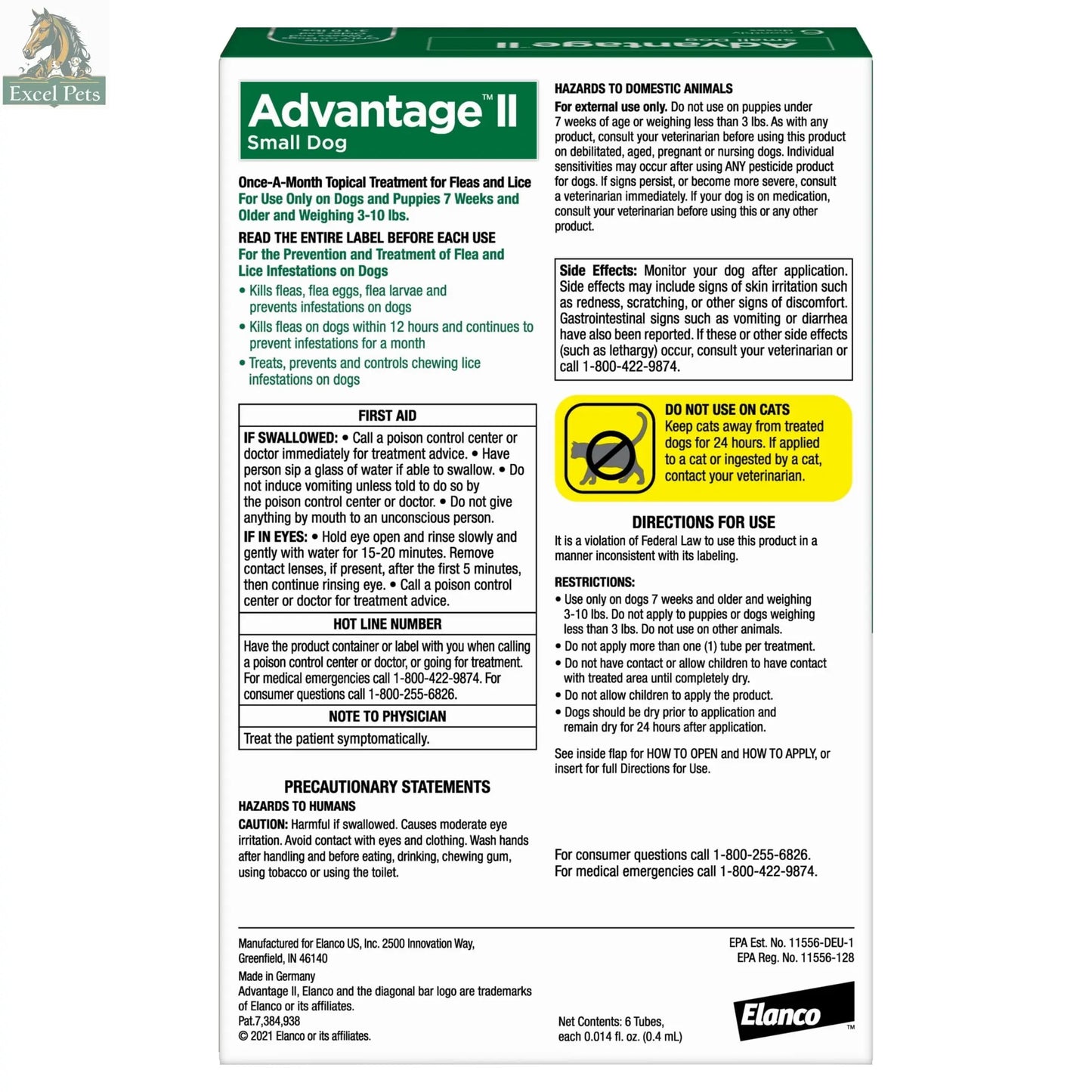 Vet-Recommended Flea Prevention for Small Dogs 3-10 Lbs, 6-Monthly Treatments MJ's Pet Closet