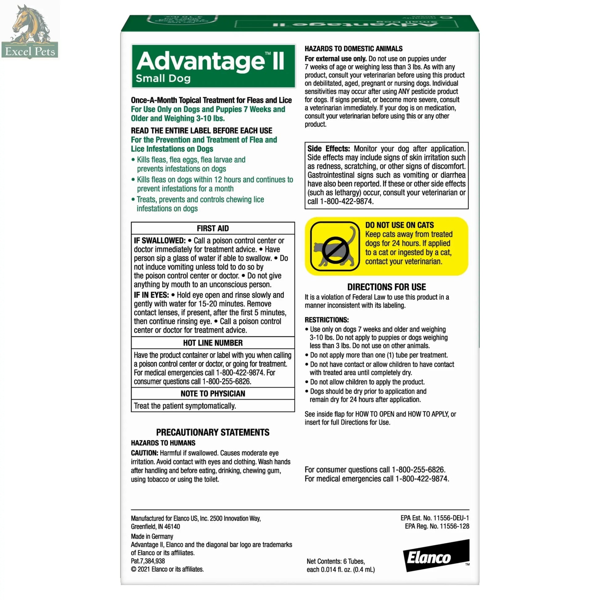 Vet-Recommended Flea Prevention for Small Dogs 3-10 Lbs, 6-Monthly Treatments MJ's Pet Closet