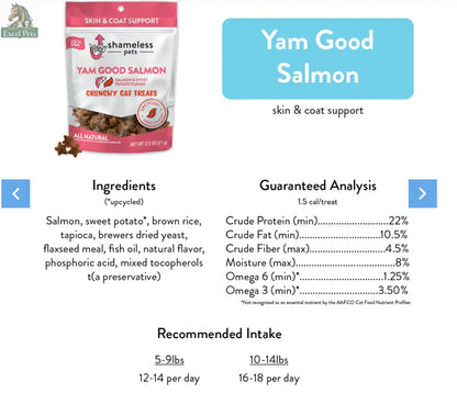 Yam Good Salmon Cat Treats 2.5oz-2