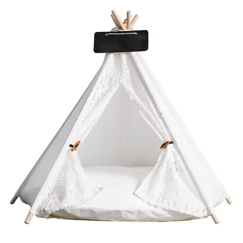 Stylish Pet Tent Hideaway for Cats, Dogs & Adventurous Naps Excel Pets
