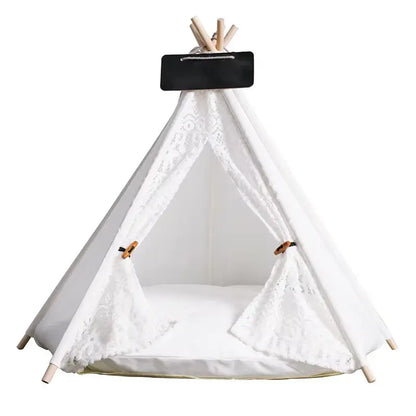 Stylish Pet Tent Hideaway for Cats, Dogs & Adventurous Naps Excel Pets