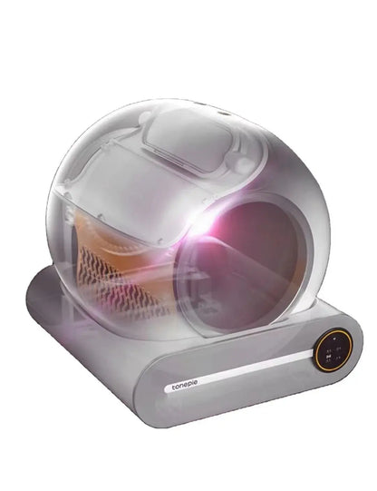 Self Cleaning Cat Litter Box, Ultra-Safe Protection Automatic Cat Litter Box, APP Control/Lower Entry/Large Capacity Does not apply