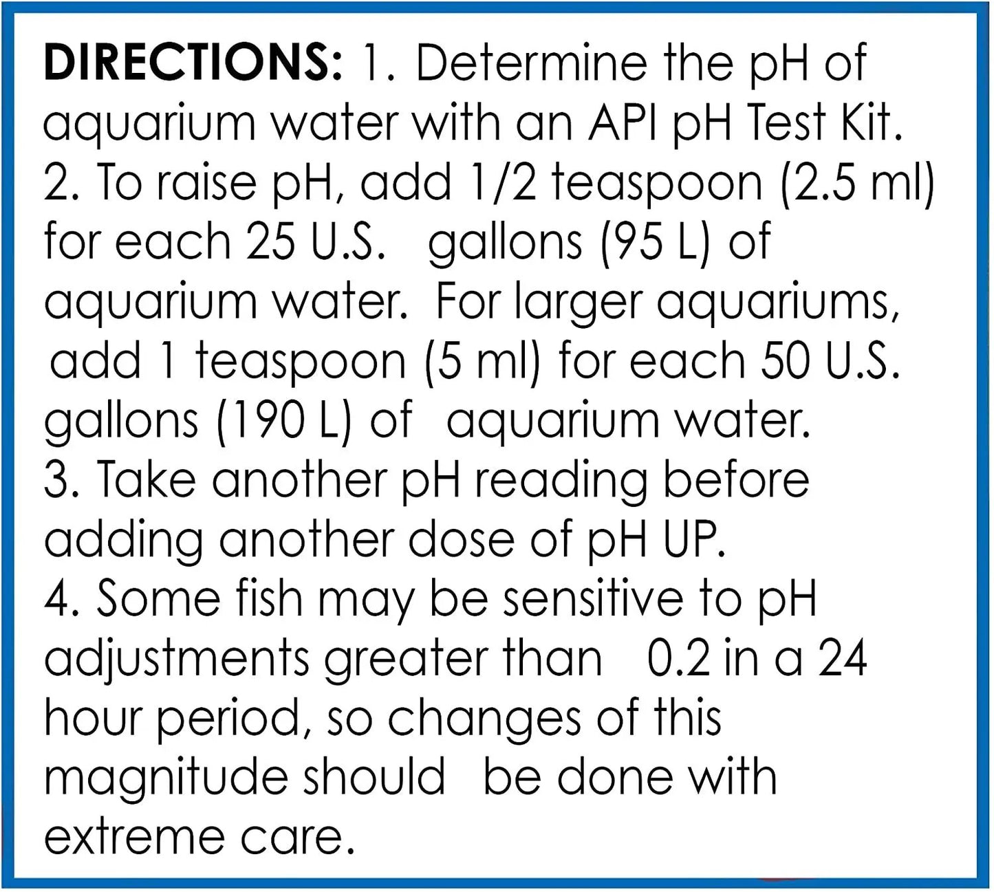 Mars Fishcare API pH Up Freshwater Aquarium pH Raising Solution 16 Ounce Bottle to Safely Raise and Stabilize Your Tank pH - Uncategorized
