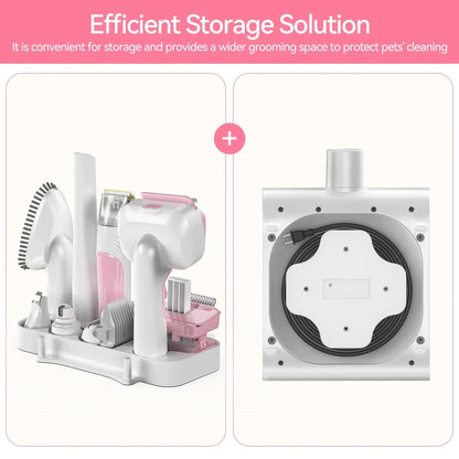 Excel Pets 5 In 1 4.5L Dust Cup Vacuum Pet Grooming Kit Low Noise 120V For Medium And Large Pets Pet Hair Removal - Animals & Pet Supplies > Pet Supplies > Pet Grooming Supplies > Pet Hair Dryers Other