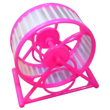 Dog Hugs Cat Hamster Fitness Roller Ball With Stand For Exercise And Entertainment Durable PVC Wheel - Small Pet