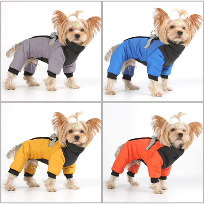 Excel Pets WeatherPaws Pro Coat Waterproof Winter Dog Jacket for Small to Medium Dogs Warm Dry Adventure Ready - Animals & Pet Supplies > Pet Supplies > Pet Apparel > Pet Coats Dog