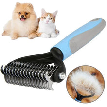 Dog Hugs Cat Deshedding Brush For Dogs And Cats Rake And Comb Fur Remover Pet Grooming Tool Kit - Animals & Pet Supplies > Pet Supplies > Pet Grooming Supplies > Pet Combs & Brushes > Deshedders Dog Grooming Supplies & Accessories