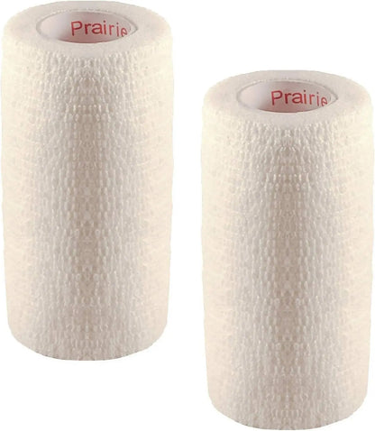 Prairie Horse Supply Bulk Pack 4 Inch Veterinary Wrap Tape Prairie Horse Self Adhesive Vet Wrap With Colorful Designs 5 Yard Roll - Animals & Pet Supplies > Pet Supplies > Pet Medical Tape & Bandages Equine