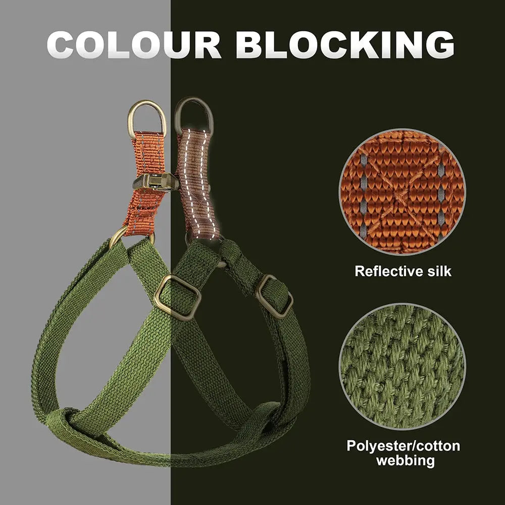New Custom Dog Harness Reflective Nylon Dog Harnesses Vest Free Engraved Pet ID Tag Harnesses for Small Medium Large Dogs Pug Didog