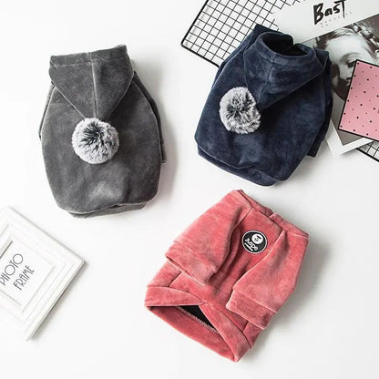 Dog Hugs Cat Cozy Pet Hoodie For Ultimate Warmth And Style Your Furry Friend On Every Outdoor Adventure - Animals & Pet Supplies > Pet Supplies > Pet Apparel > Pet Hoodies Dog Clothing & Accessories