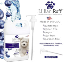 Excel Pets Berry Blue Dog Shampoo Brightens White Fur and Colorful Coats with Real Blueberry Extracts - Animals & Pet Supplies > Pet Supplies > Pet Grooming Supplies > Pet Shampoo & Conditioner > Shampoos Dog