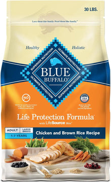 Blue Buffalo Company, Ltd Blue Buffalo Life Protection Formula Large Breed Dry Dog Food Real Chicken First Ingredient - Animals & Pet Supplies > Pet Supplies > Dog Supplies > Dog Food > Non-Prescription Dog Food Dog