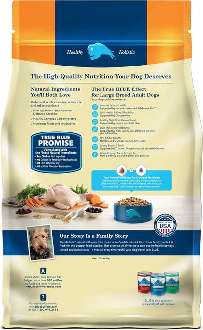 Blue Buffalo Life Protection Formula Large Breed Adult Dry Dog Food, Chicken & Brown Rice Recipe, 30-Lb Bag - Supports Joint Health and Promotes Lean Muscle with Natural Ingredients Blue Buffalo Company, Ltd