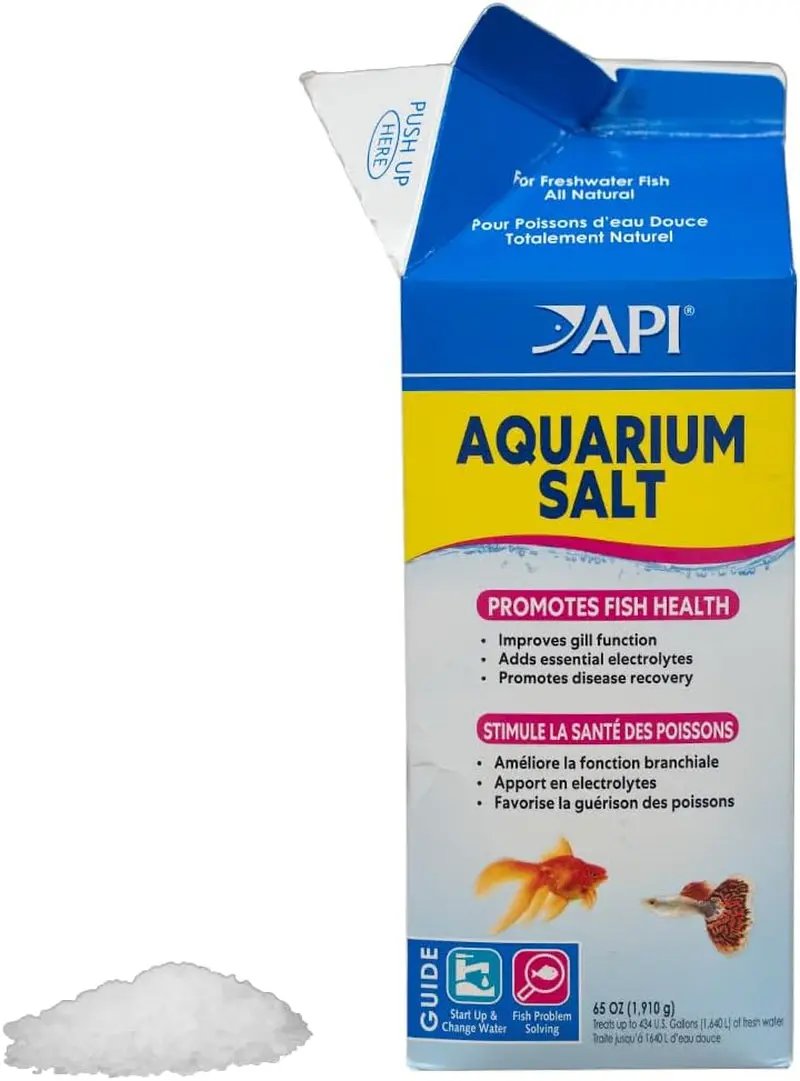 Mars Fishcare API Freshwater Aquarium Salt 67 Oz Box For Healthy Fish Electrolytes All Natural - Animals & Pet Supplies > Pet Supplies > Fish & Aquatic Supplies > Aquarium Water Treatments > Water Conditioners Fish supplies