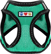 Pawtitas Pawtitas Teal Mesh Dog Vest Harness For XL Dogs Breathable Design With Quick Release Buckle For Training And Walking - Baby & Toddler > Baby Safety > Baby Safety Harnesses & Leashes > Harnesses Dog