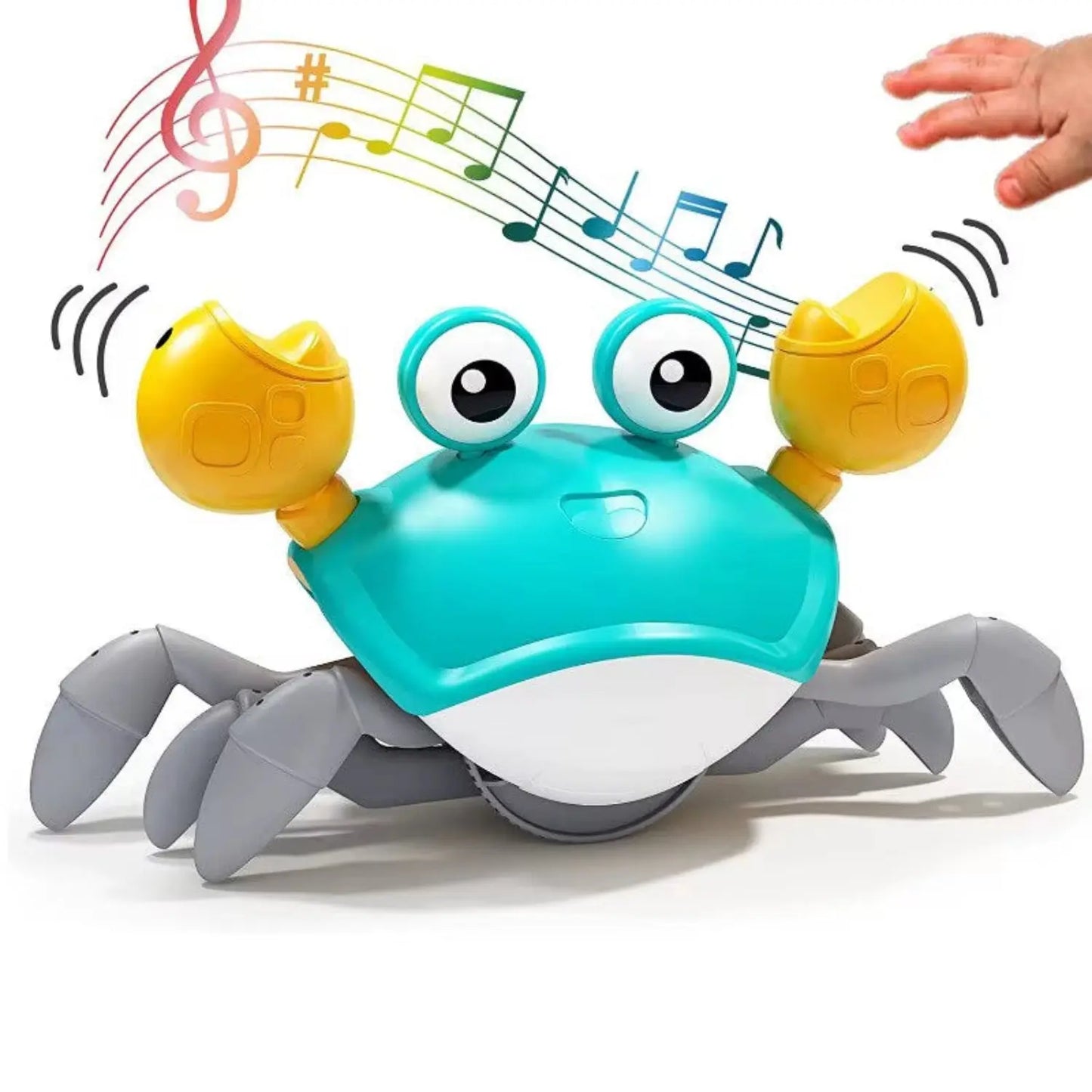 CrabbyDash Smart Escape Toy – The Musical, Moving Toy Pets Can't Catch Excel Pets