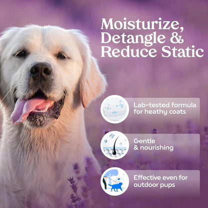 Excel Pets Pawfume Detangler Dog Grooming Spray Leave In Conditioner Fragrance Alcohol Free With Botanical Extracts Probiotics - Animals & Pet Supplies > Pet Supplies > Pet Grooming Supplies > Pet Fragrances & Deodorizing Sprays > Deodorizer Sprays Dog