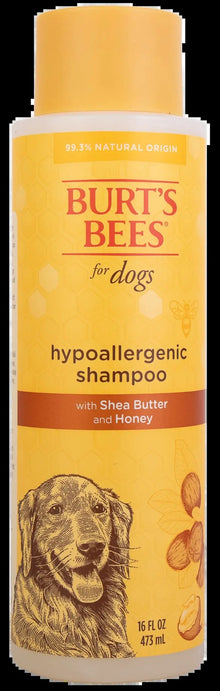 Excel Pets Burt's Bees Natural Hypoallergenic Shea and Honey Dog Shampoo For Sensitive Skin Puppies Tearless - Animals & Pet Supplies > Pet Supplies > Pet Grooming Supplies > Pet Shampoo & Conditioner > Shampoos Dog