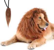 CPPSLEE CPPSLEE Lion Mane Costume for Dogs Realistic Wig for Medium to Large Dogs Dark Brown Halloween Costume - Animals & Pet Supplies > Pet Supplies > Pet Apparel > Pet Costumes Dog