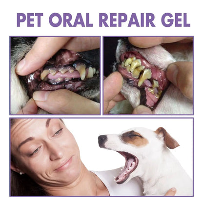 Excel Pets FreshPaws Pet Oral Repair Gel For Fresh Breath Clean Teeth Healthy Gums Tartar Control Easy Swipe - Animals & Pet Supplies > Pet Supplies > Pet Oral Care Supplies > Dental Gels Dog