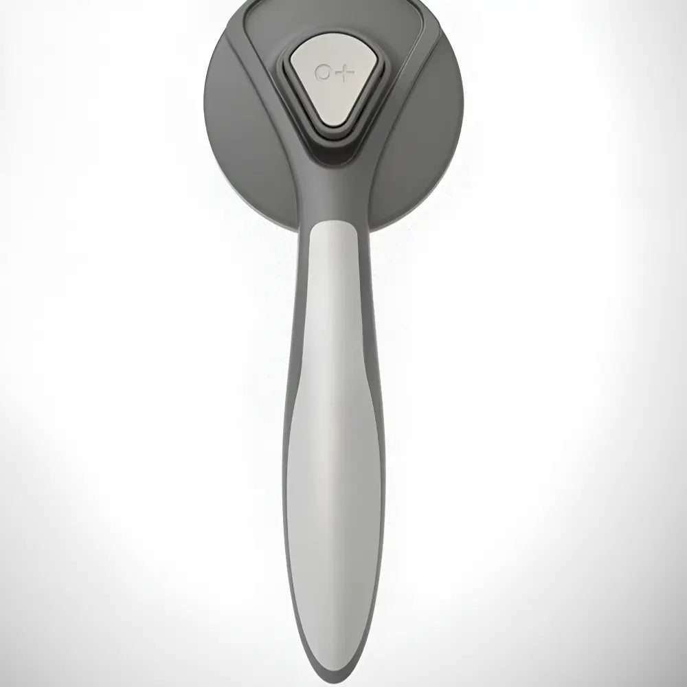 Excel Pets Self Cleaning Pet Deshedding Comb Auto Cleaning Grooming Tool for Cats Dogs and Rabbits - Animals & Pet Supplies > Pet Supplies > Pet Grooming Supplies > Pet Combs & Brushes > Deshedders cat