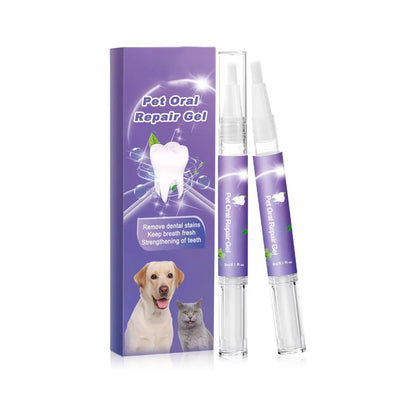 Excel Pets FreshPaws Pet Oral Repair Gel For Fresh Breath Clean Teeth Healthy Gums Tartar Control Easy Swipe - Animals & Pet Supplies > Pet Supplies > Pet Oral Care Supplies > Dental Gels Dog