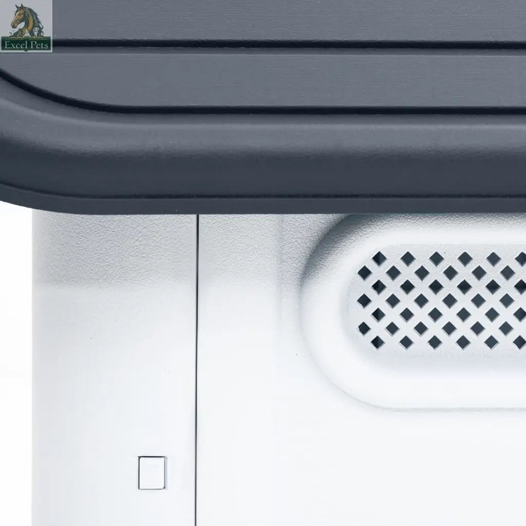 vidaXL Dog House Garden Dog Kennel Small Pet Cage Puppy Shelter Polypropylene-4